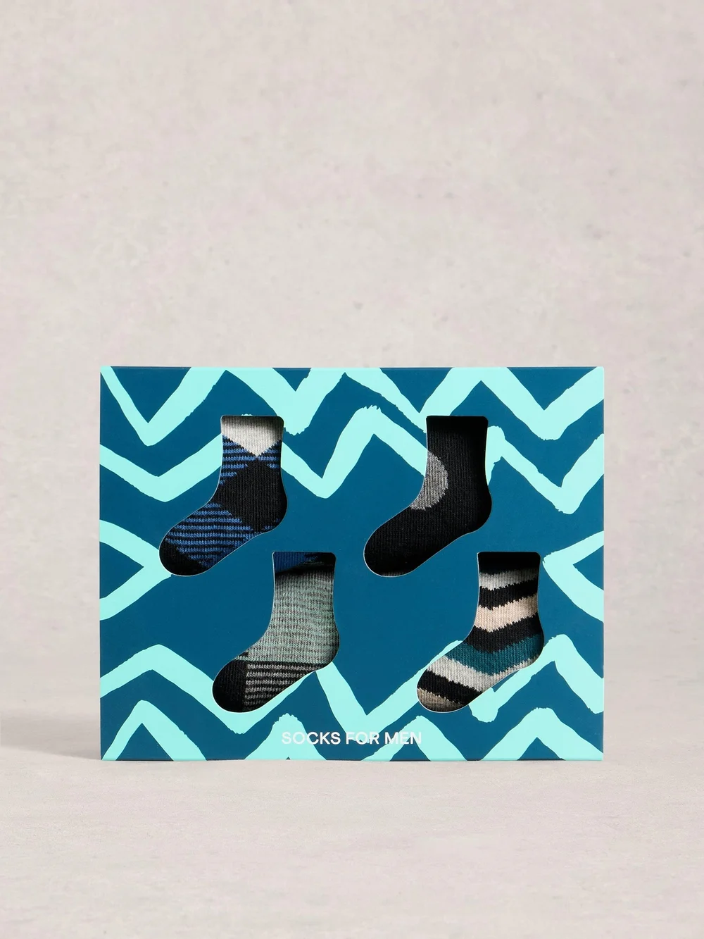 Lot De 4 Chaussettes Courtes Hotch Potch - Blk Mlt - 44-46 Image 1