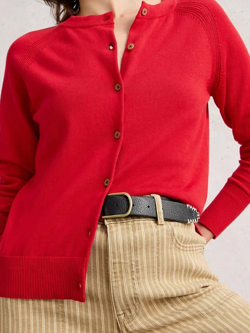 Cardigan Lulu - Mid Red - 52 Image 1