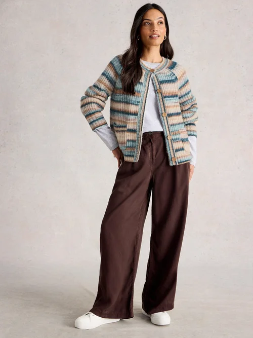 Cardi Suzanna Crew - Blue Mlt - 52 Image 2