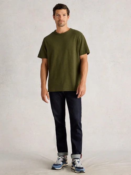 T-Shirt Épais Harrington - Khaki Grn - XXL Image 2