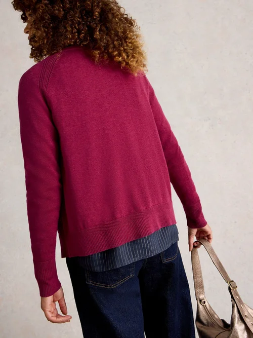 Cardigan Lulu - Dk Plum - 52 Image 4
