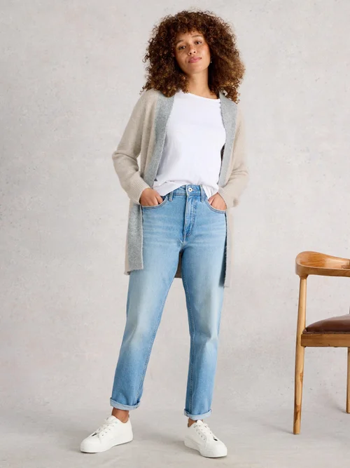 Cardigan Long Erin - Nat Mlt - XL Image 2