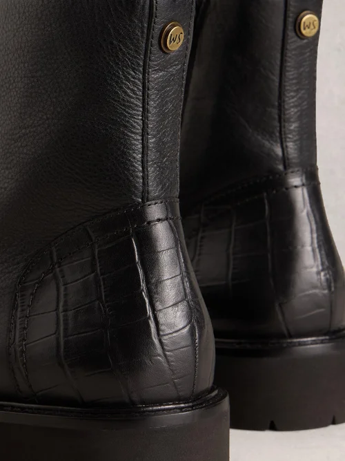 Bottes À Lacets Darcey - Pure Blk - 38 Image 3