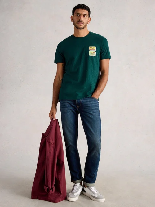 Poche À Vélo Graphique Abersoch - Dk Green - XXL Image 2