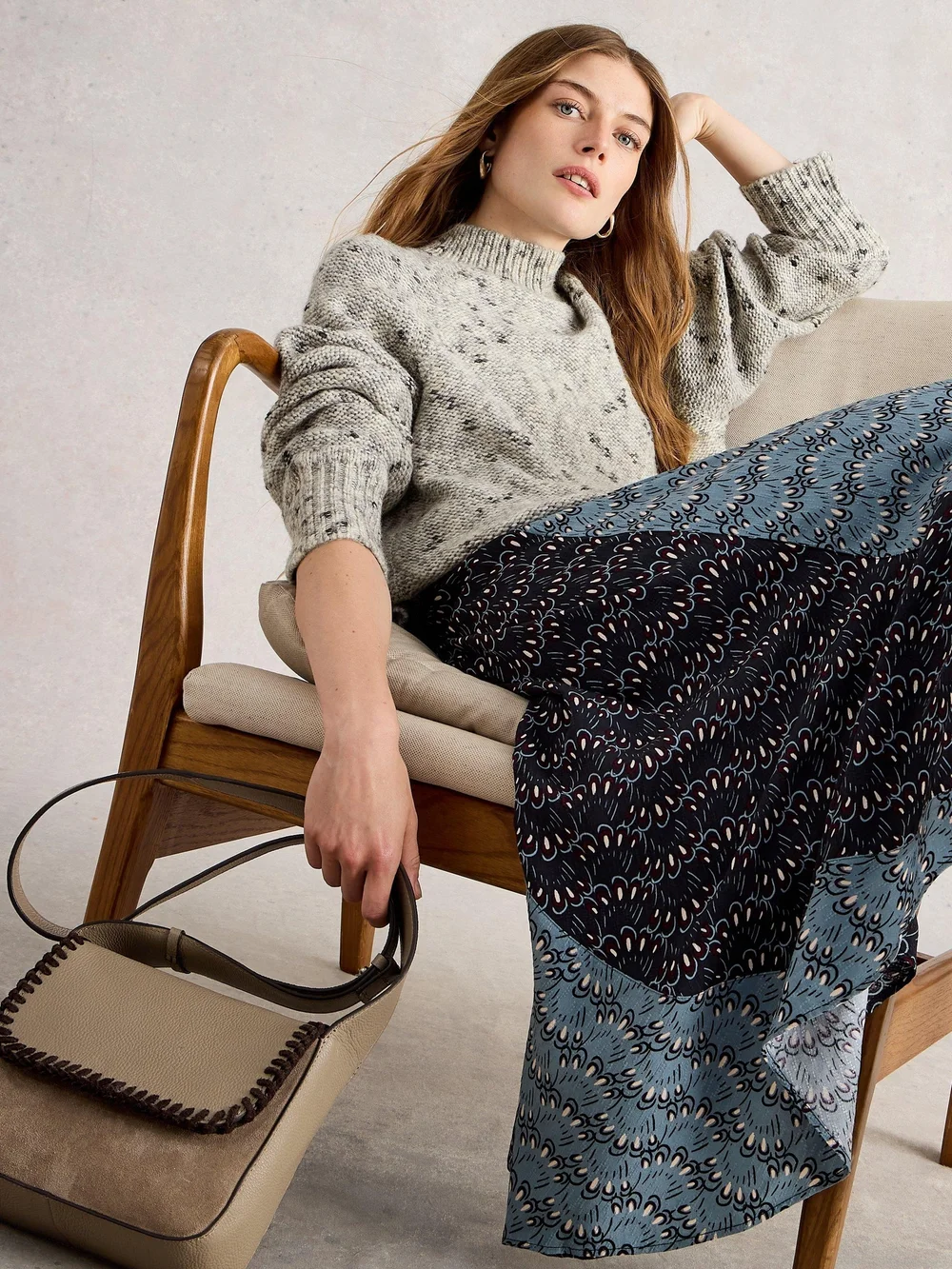 Mono Nep Roll Neck - Ivory Mlt - 52 Image 1