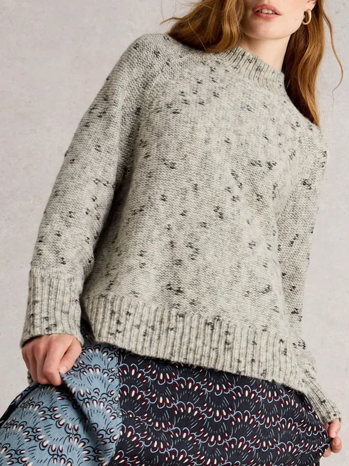 Mono Nep Roll Neck - Ivory Mlt - 52 Image 3