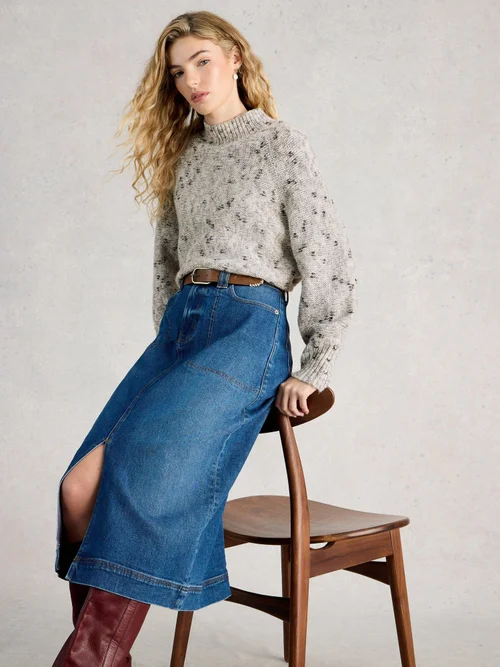 Mono Nep Roll Neck - Ivory Mlt - 52 Image 1