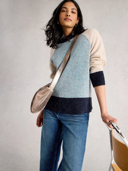Pull Colorblock Nep - Blue Mlt - 52 Image 3