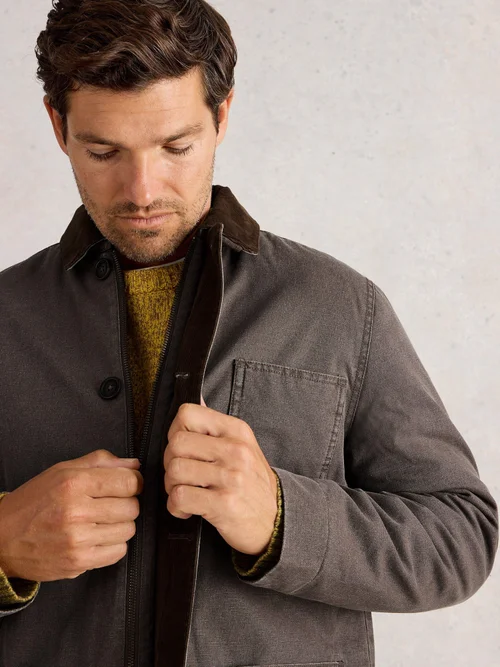Veste Utilitaire Doublée Borg - Mid Brown - XXL Image 3