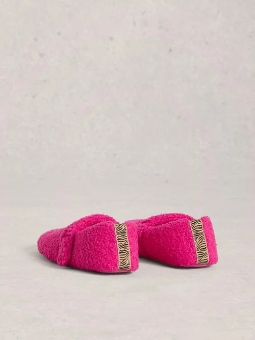 Chaussons Borg Mary Jane - Brt Pink - M Image 4