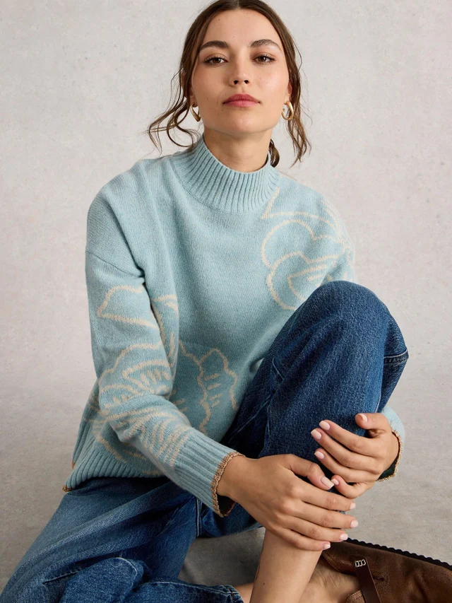 PULL FENELLA À MOTIFS FLORAUX