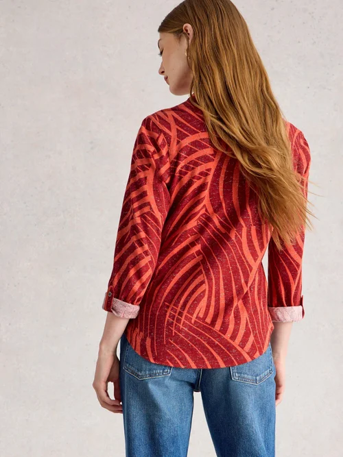 Chemise Imprimée Annie Sparkle - Red Pr - 52 Image 4