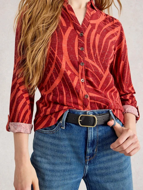 Chemise Imprimée Annie Sparkle - Red Pr - 52 Image 3