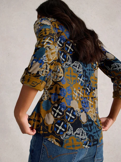 Chemise En Jersey Annie - Chart Mlt - 52 Image 4