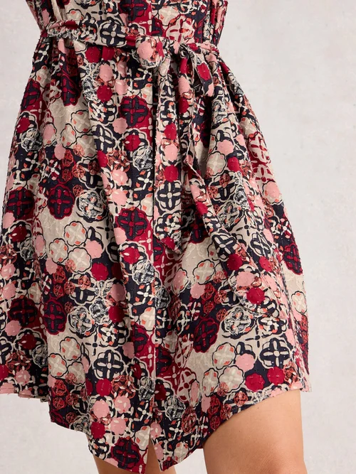 Robe Monique - Red Mlt - 50 Image 3
