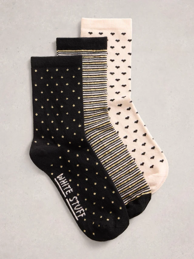 Lot De 3 Paires De Chaussettes Sparkle