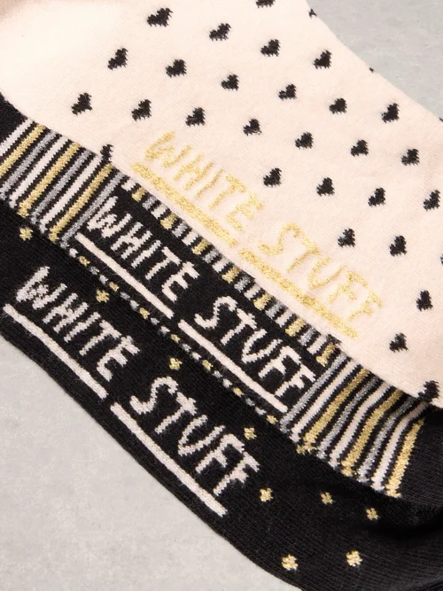 Lot De 3 Paires De Chaussettes Sparkle - Blk Mlt - 39-41 Image 2