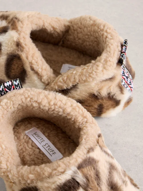 Pantoufles Reya à talon fermé - Brown Mlt - 41 Image 3