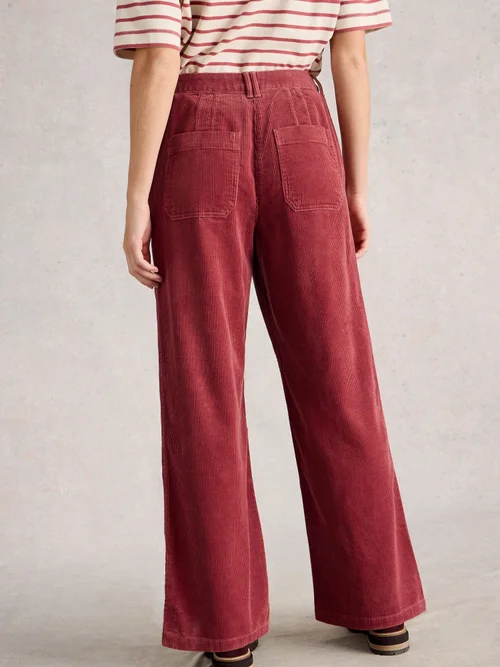Pantalon large Belle Cord - Dus Pink - 52/R Image 4