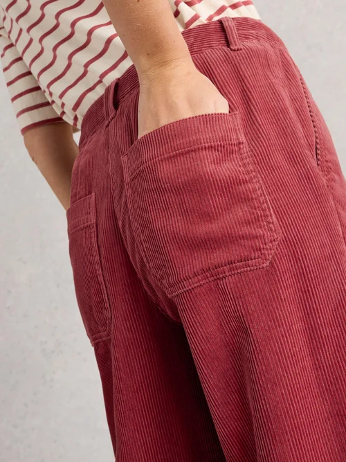 Pantalon large Belle Cord - Dus Pink - 52/R Image 3