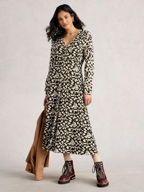 Robe En Jersey Megan - Blk Pr - 52/R Image 2