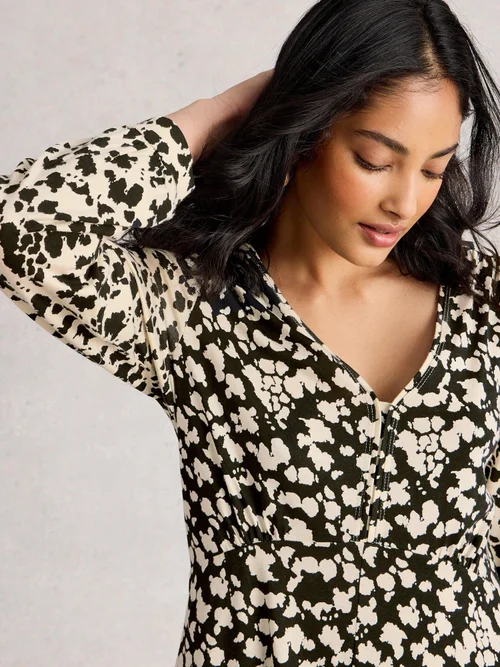Robe En Jersey Megan - Blk Pr - 52/R Image 3