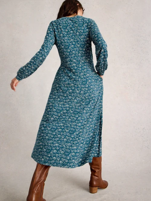Robe En Jersey Megan - Blue Pr - 52/R Image 4