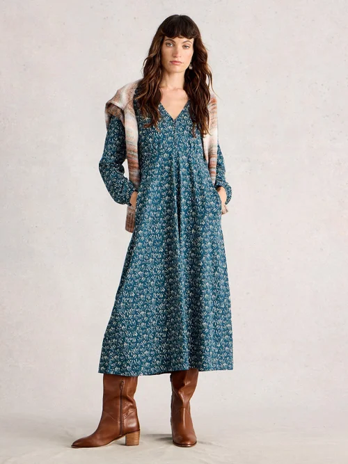 Robe En Jersey Megan - Blue Pr - 52/R Image 2