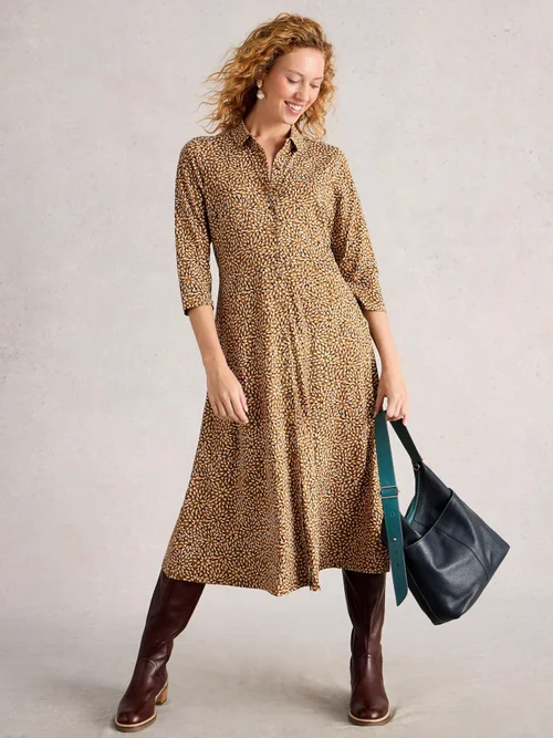 Robe Chemise En Jersey Rua - Chart Pr - 52/R Image 2