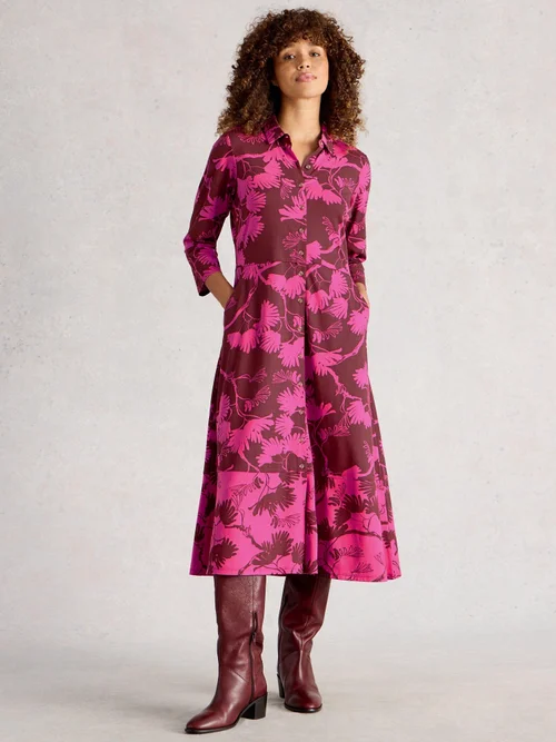 Robe Chemise En Jersey Rua - Pink Pr - 52/R Image 2