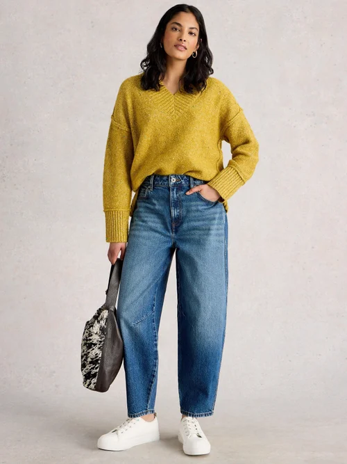 Jeans Aubrey Barrel-Fit - Mid Denim - 52/R Image 2