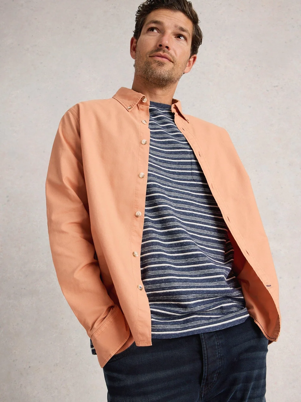 Chemise Bruton Oxford - Dus Pink - XXXL Image 1