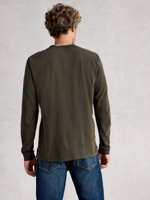T-Shirt À Manches Longues Accleton - Khaki Grn - XXL Image 4
