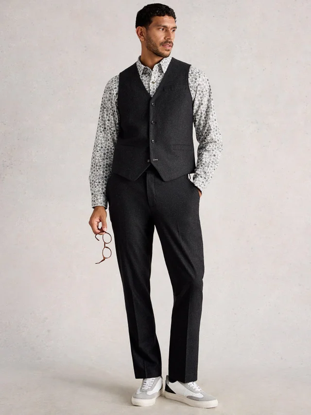 Gilet En Laine Mélangée