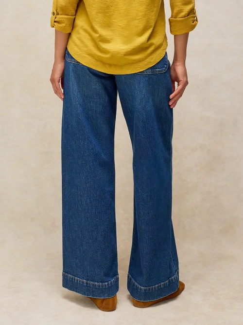 Jean à jambes larges Tia - Dk Denim - 52/R Image 4