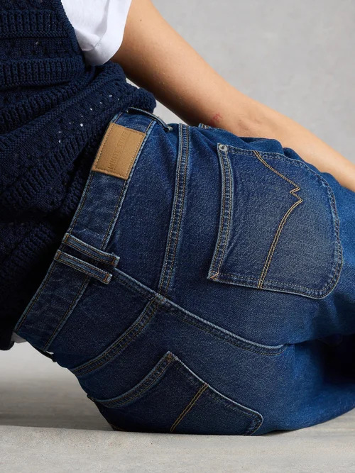 Jean à jambes larges Tia - Dk Denim - 52/R Image 3