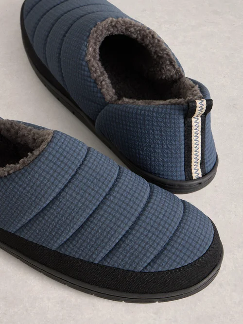 Chausson matelassé en nylon - Dark Navy - 46 Image 3