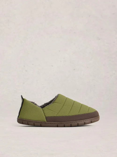 Chausson matelassé en nylon - Khaki Grn - 46 Image 1