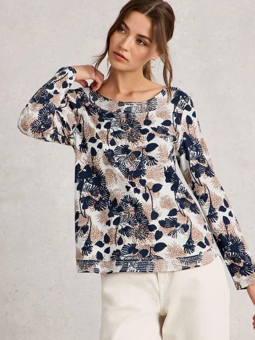 Weaver Ls Tee - Nat Mlt - 52 Image 3