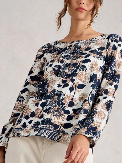 Weaver Ls Tee - Nat Mlt - 42 Image 1
