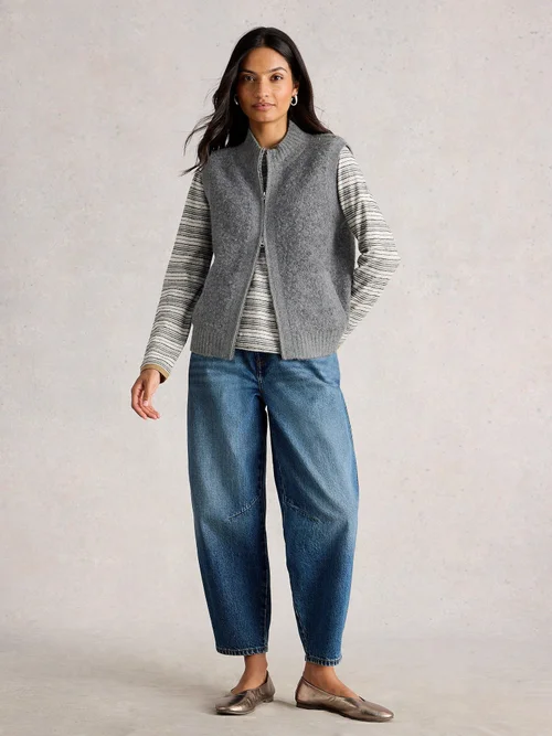 Gilet Boucle - Mid Grey - 52 Image 2