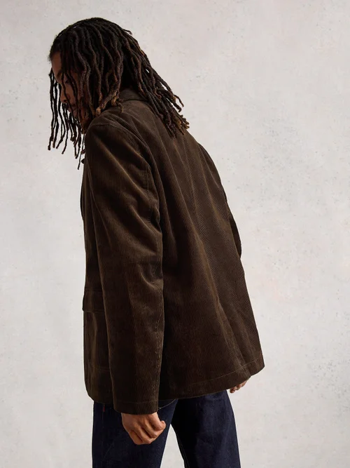 Kordblazer - Dk Brown - 46 Image 4