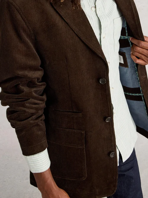 Kordblazer - Dk Brown - 46 Image 3