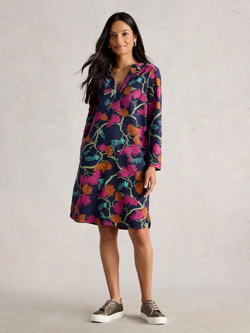 Robe De Juin - Navy Multi - 46/R Image 2