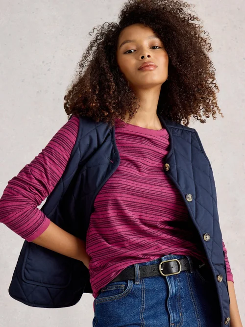 T-Shirt Clara Stitch - Dk Plum - 52 Image 1