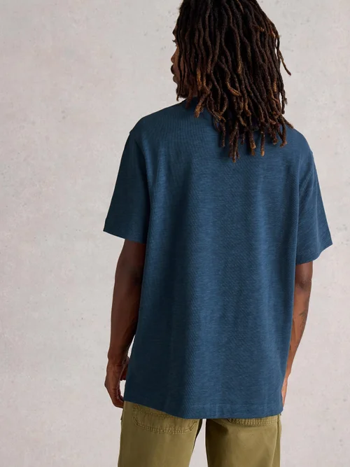 T-Shirt Épais Harrington - Indigo Ble - XXXL Image 4