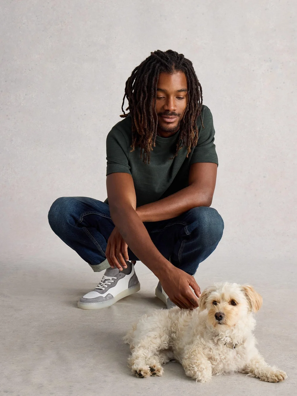 T-Shirt Épais Harrington - Washed Blk - XXXL Image 1