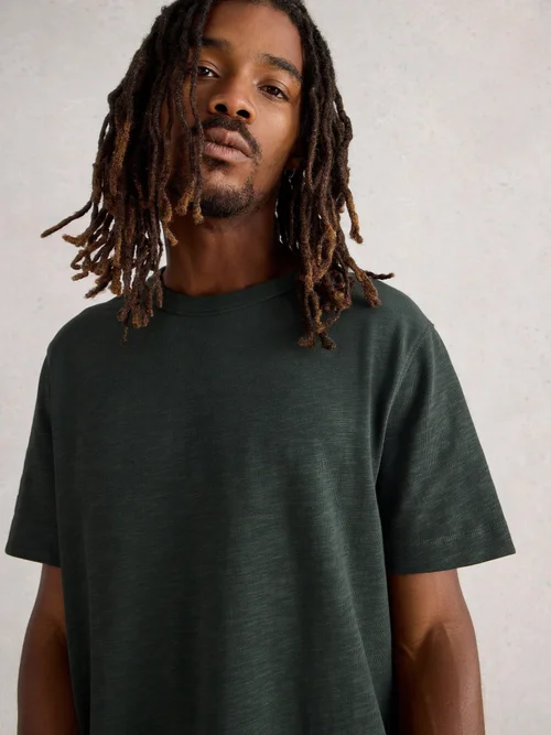 T-Shirt Épais Harrington - Washed Blk - XXXL Image 3