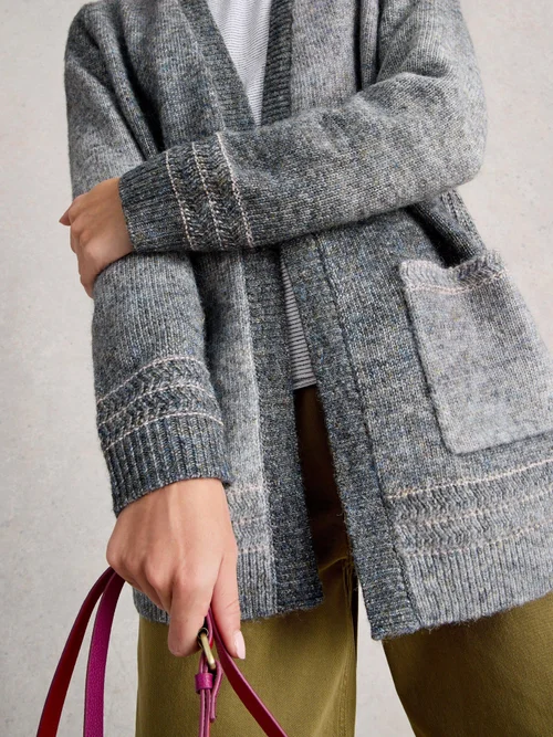 Lilbet Cardi - Grey Mlt - XL Image 1