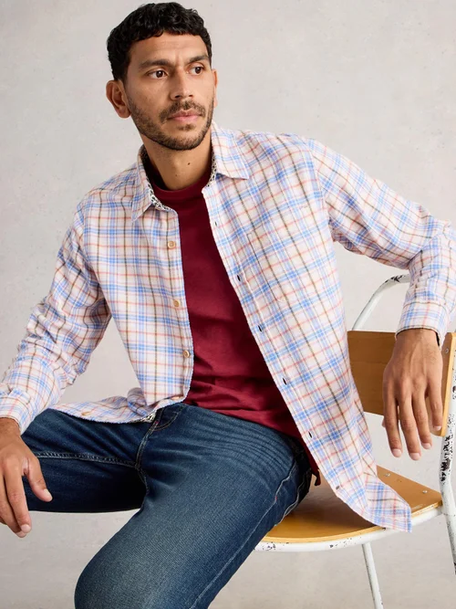 Chemise à carreaux multiples Oakham - Nat Mlt - XXL Image 1